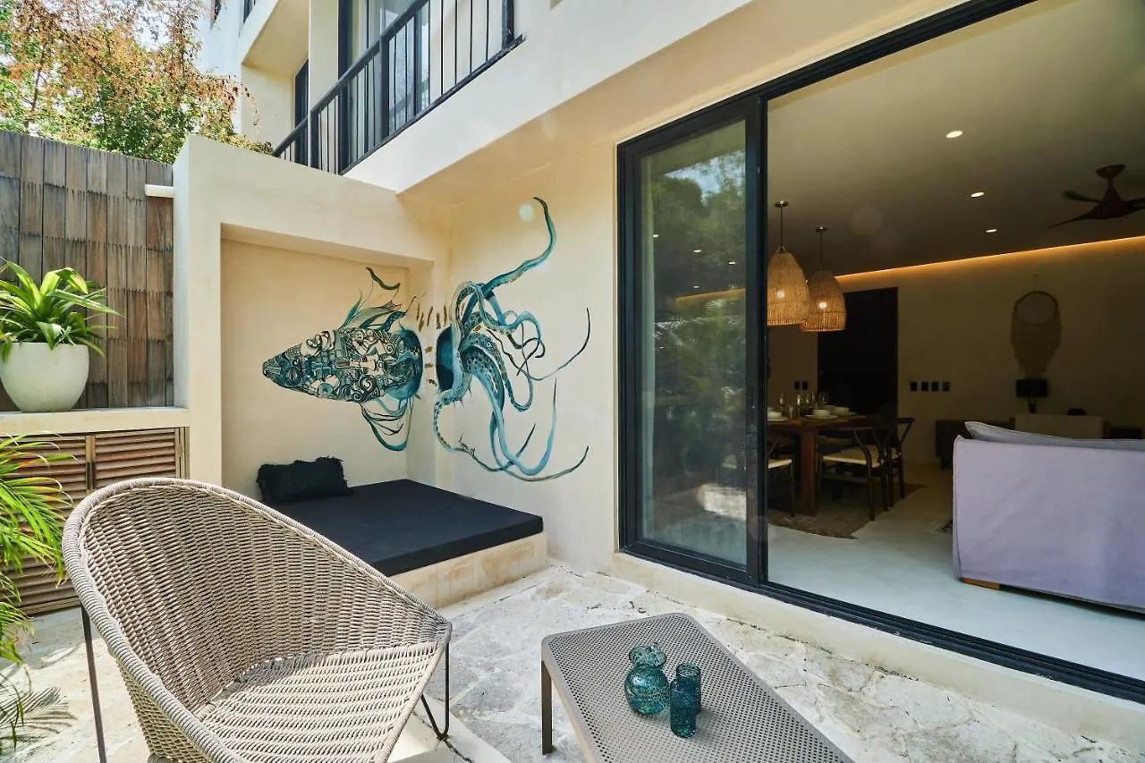 Apartment Casa Bedouin Luxury 3Br A Zama Spa Private Pool Tulum Mexiko